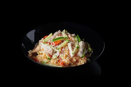 Рис с курицей