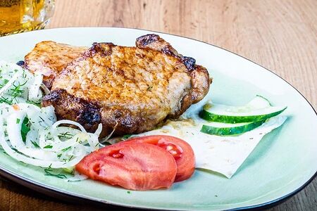 Шашлык из мякоти ягнёнка 