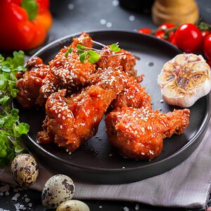 Крылышки в Остром Соусе