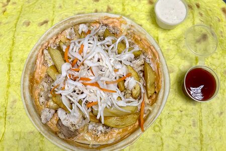 Пицца с картошкой