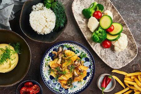 Овощи на пару