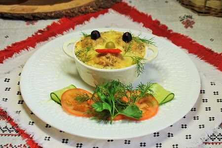 Биточки мясные по-казачьи