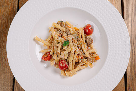 Домашние строццапрети с рагу из козлёнка