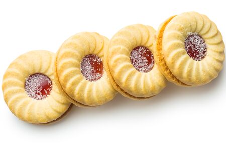 Печенье с джемом из абрикоса Флорентино