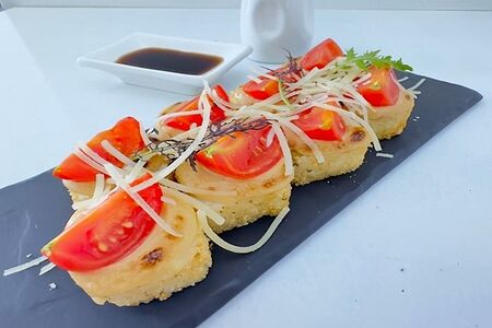 Запечённый ролл Цезарь