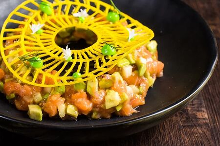 Тартар из лосося