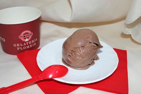 Мороженое Шоколадный пломбир