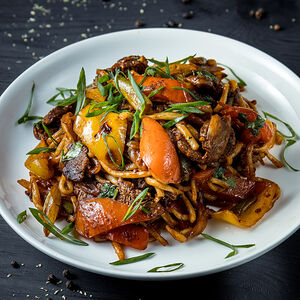 Лагман жареный