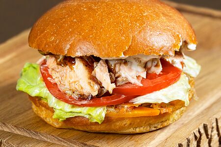 Бургер Лосось