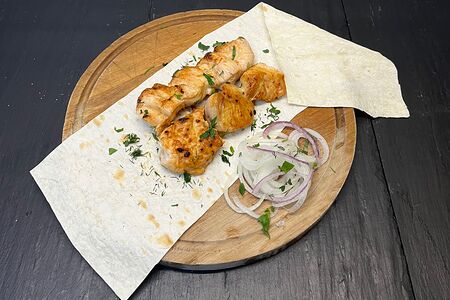Шашлык из куриного филе 