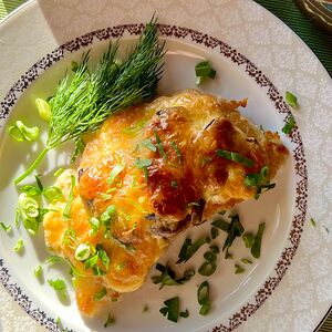 Судак с помидорами