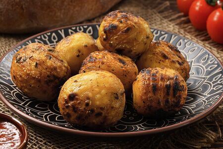 Картофель на углях