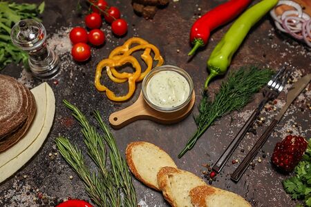 Соус Белый чесночный