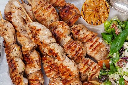 Шашлык из куриной грудки