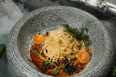 Спагетти Болоньезе с говядиной