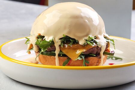 Сырный бургер