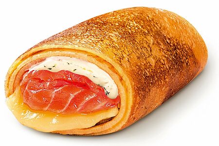 Блин большой с форелью