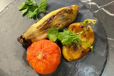 Овощной шашлык