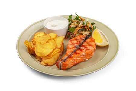 Стейк из форели