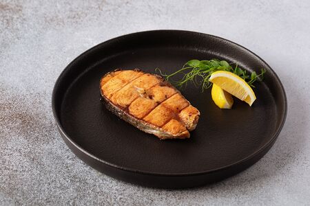 Стейк из семги