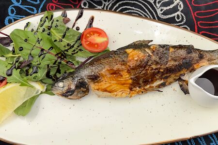 Форель на углях