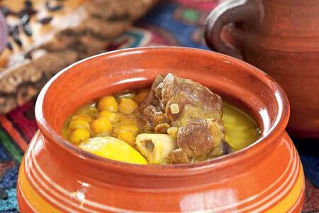 Суп из баранины Пити