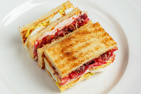 Клаб-сэндвич с курицей