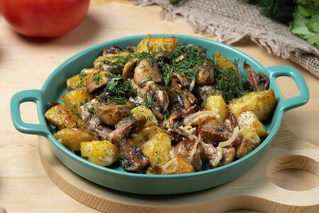 Картошка с грибами