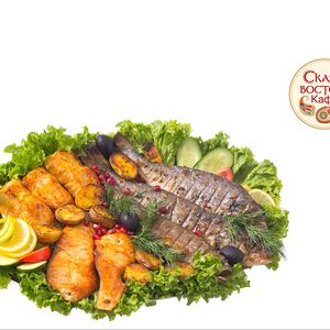 Ассорти шашлыков из рыбы от шеф-повара