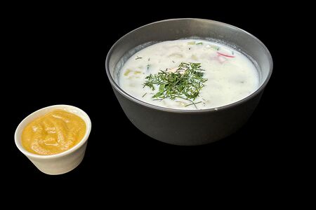 Окрошка на кефире