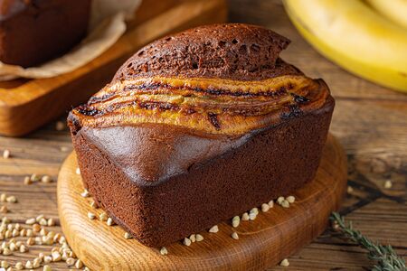 Банановый шоколадный хлеб