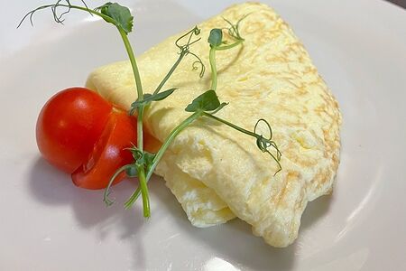 Омлет из двух яиц