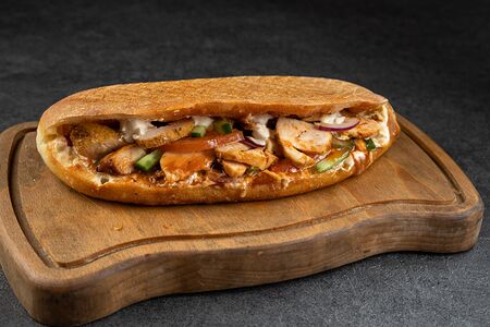 Донер Мексика со свининой