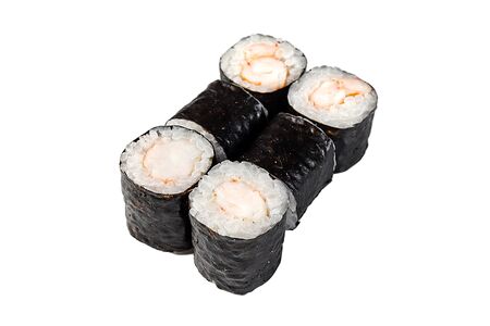 Классический ролл с креветкой