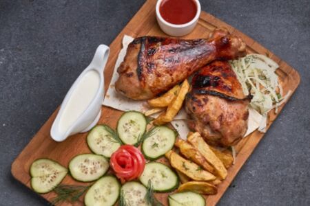 Шашлык из голени индейки