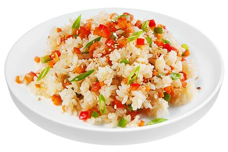 Тяхан с овощами