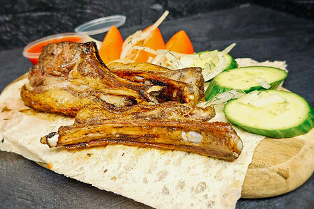 Шашлык из баранины на кости