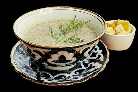 Грибной суп-пюре