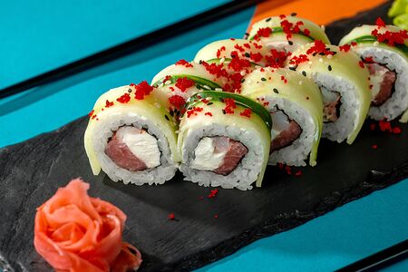 Каппа-ролл с тунцом и креветкой