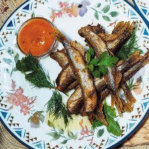 Мойва жареная