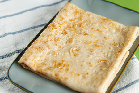 Большой блин постный