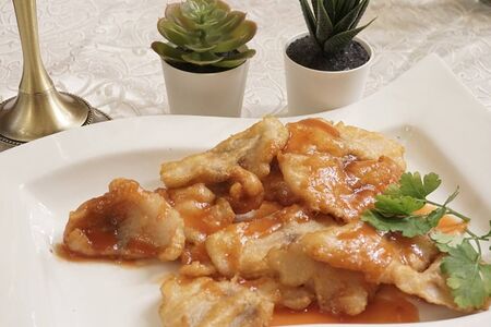 Рыба в кисло-сладком соусе