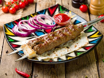 Люля-кебаб Икки панжа