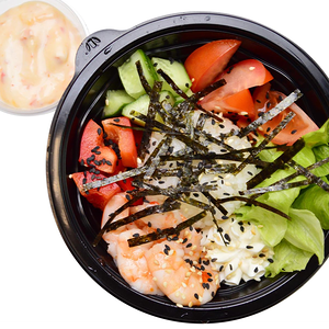 Поке с креветками