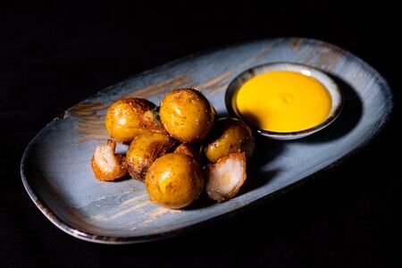 Картофель с курдюком