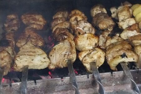 Шашлык из курицы