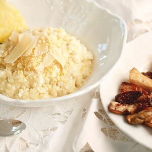 Ризотто с белыми грибами