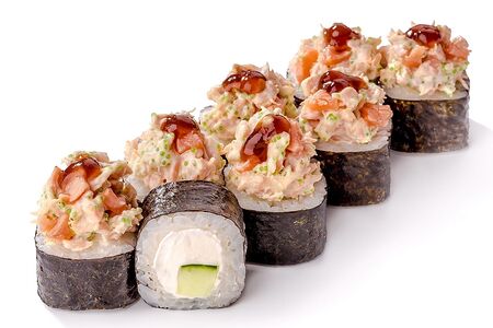 Ролл Запеченный лосось