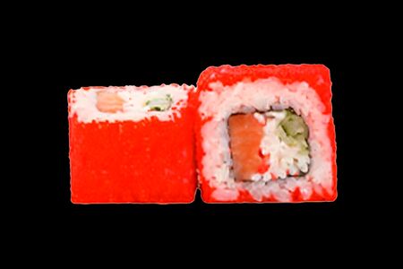 Лосось с крабом (8шт)