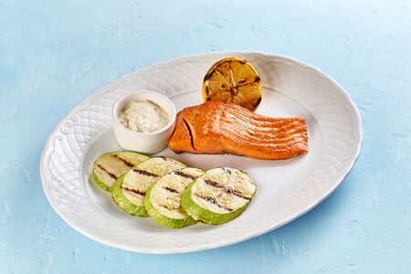 Форель гриль